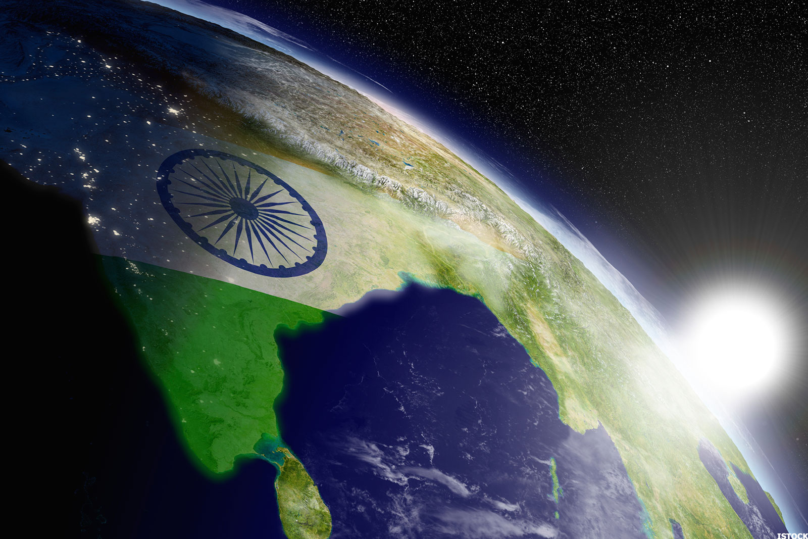 India's border with China has never been settled.