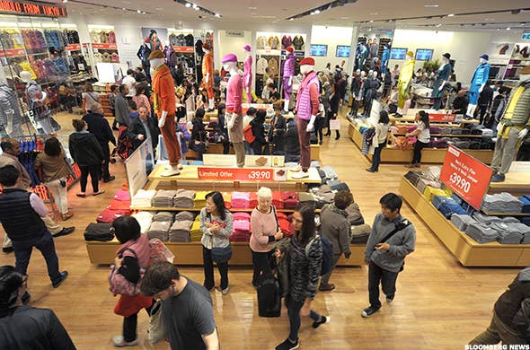 Uniqlo (pictured) and Muji are two of Japan's most-dynamic and innovative retail brands.