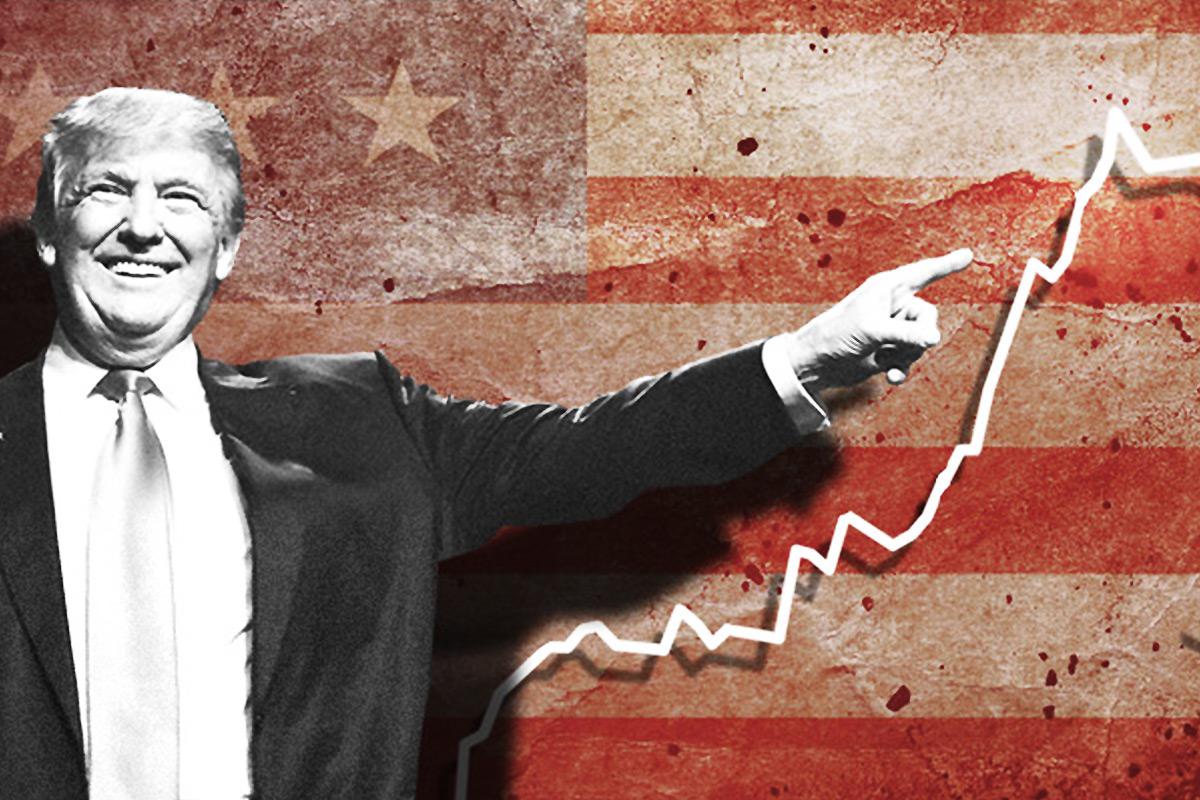 Trump insists the United States is "losing" billions in trade at a time U.S. corporate profits are at an all-time high.