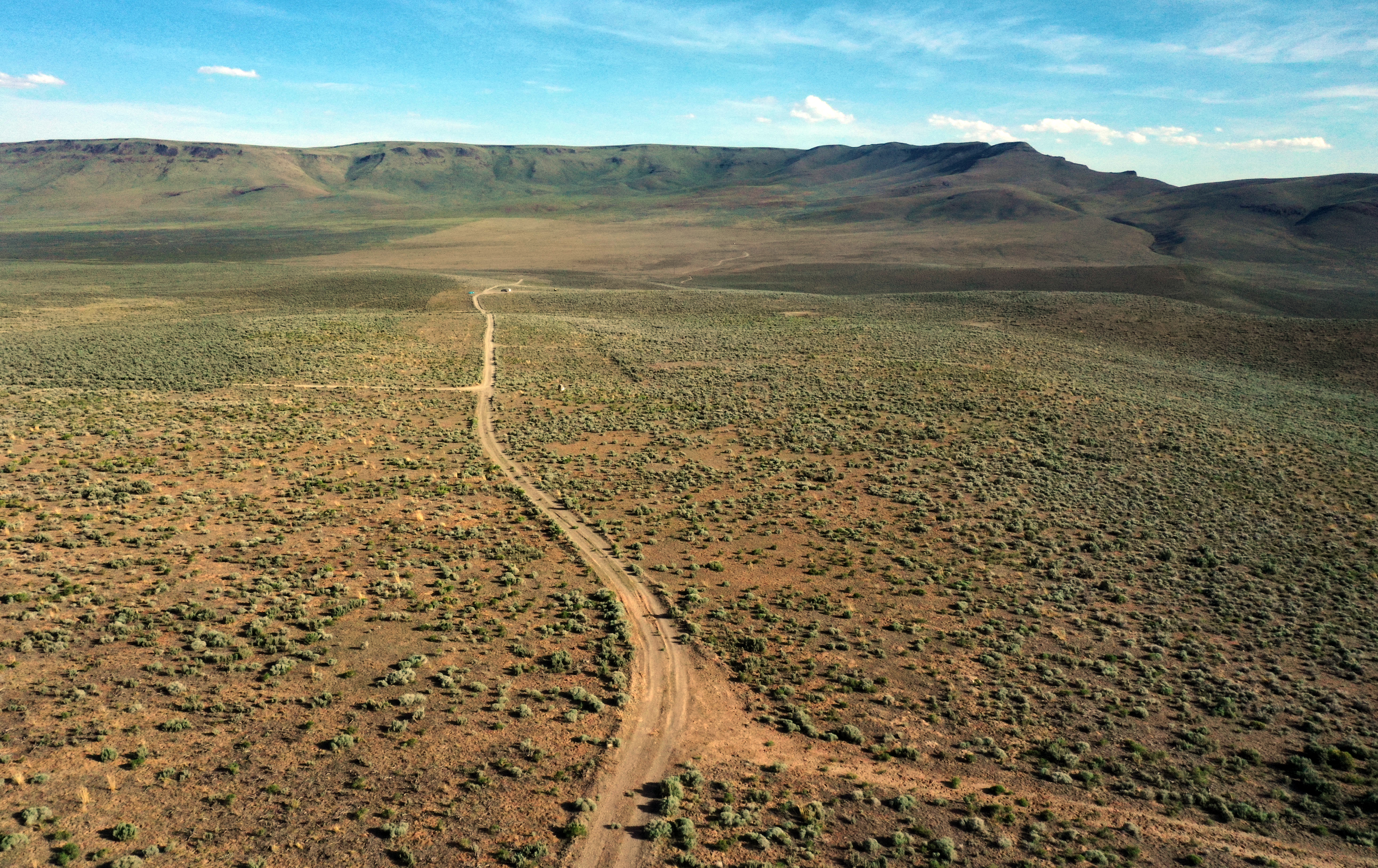 THACKER PASS, NEVADAIn windswept, remote Thacker Pass  in the far northern reaches of Nevada  permits approved for a massive lithium mine, proposed by Lithium Americas Corp., are drawing impassioned protest from the local indigenous population, ranchers, and environmentalists. (Carolyn Cole / Los Angeles Times via Getty Images)